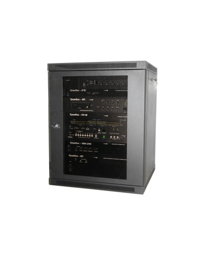 Шкаф телекоммуникационный ТРОМБОН ТШ-156060Ч1 в Сочи Система оповещения и трансляции Pintop.ru