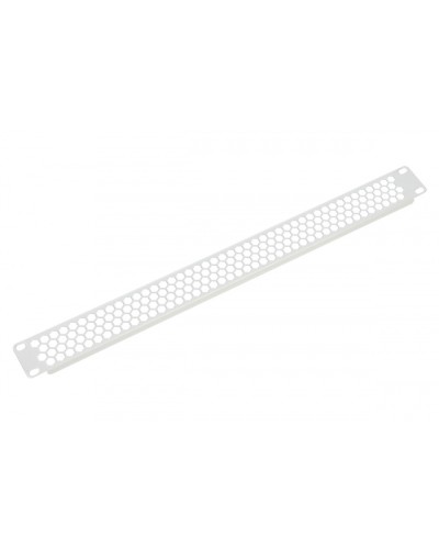 Фальшпанель в шкаф 19 1U перфорированная ЦМО ФП-1.4-9005 в Сочи Аксессуары для стоек и шкафов Pintop.ru