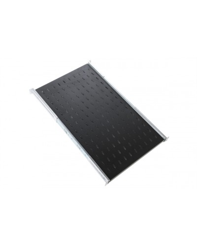 Полка выдвижная перфорированная 750мм ЦМО ТСВ-75-9005 в Сочи Полки для шкафов и стоек Pintop.ru