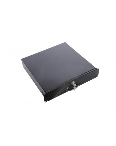 Полка (ящик) для документации 2U ЦМО ТСВ-Д-2U.450-9005 в Сочи Полки для шкафов и стоек Pintop.ru