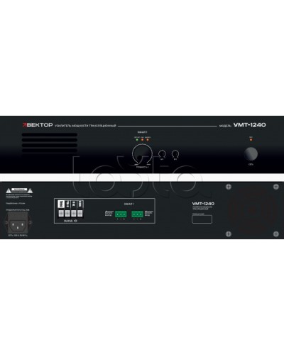 Усилитель мощности Вектор УМТ-1240 в Сочи Микшерные усилители Pintop.ru
