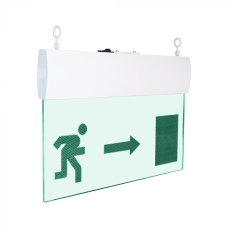 Табло ВИСТЛ Молния-24-УЛЬТРА (подвесное крепление) "Человек стрелка влево в дверь"