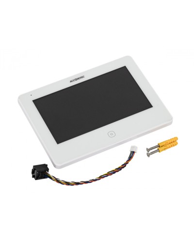 Монитор видеодомофон AccordTec AT-VD 770W WH в Сочи Абонентские IP устройства Pintop.ru