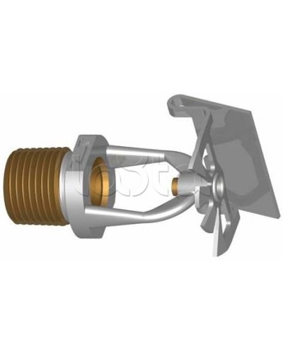 Ороситель дренчерный водяной горизонтальный Спецавтоматика ДВ01-РГд0,47-R1/2/В3-ДВГ-12 (белый) с резьб. герм. в Сочи Оросители Pintop.ru