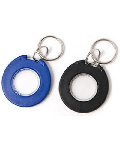 Брелок IronLogic IL-08MBT, 1K, с кольцом, синий с прозрачной серединой в Сочи Оптовые идентификаторы Pintop.ru