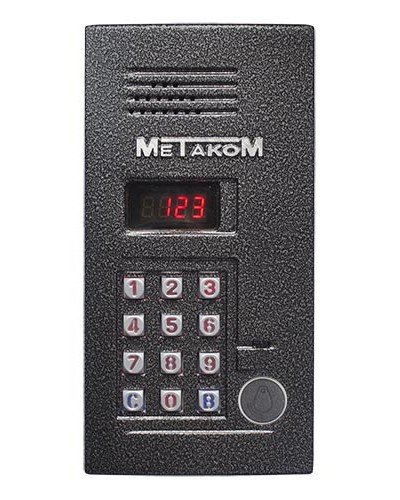 Блок вызова домофона Метаком MK2012-RFEVN в Сочи Блоки вызова многоабонентные Pintop.ru