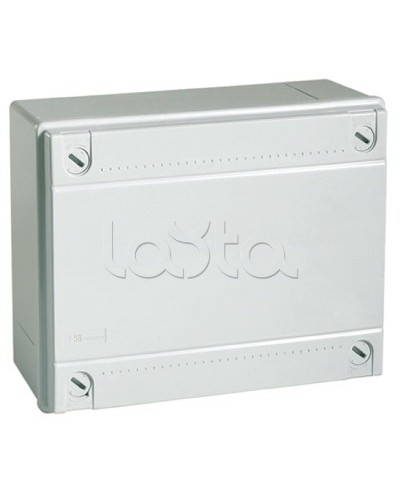Коробка ответвительная с гладкими стенками, IP56, 240х190х90 мм DKC 54210 в Сочи Распределительные коробки Pintop.ru