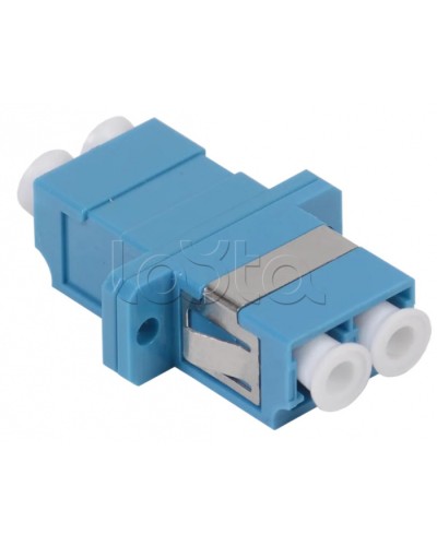 Проходной адаптер LC-LC, (SM/MM), UPC, (Duplex) ITK (FC1-LCULCU2C-SM) в Сочи Проходные адаптеры и розетки оптические Pintop.ru