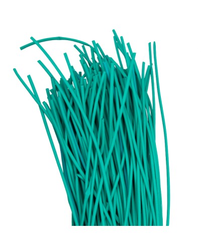 Термоусаживаемая трубка ТУТ нг 2/1 зеленая в отрезках по 1м EKF PROxima (tut-2-j-1m) в Сочи Аксессуары для кабель-канала Pintop.ru