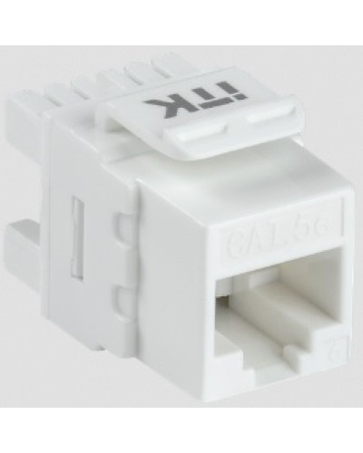 ITK Модуль Keystone Jack кат.5E UTP 110 IDC 180град (CS1-1C5EU-12) в Сочи Модули Keystone Pintop.ru