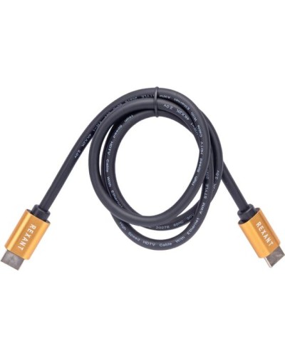 Кабель HDMI - HDMI 2.0, 1м, Gold REXANT 17-6102 в Сочи Системы видеонаблюдения Pintop.ru