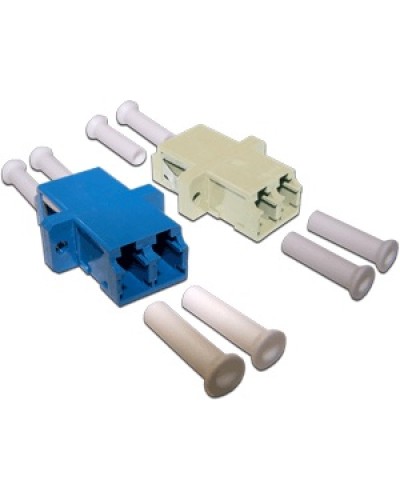 Адаптер оптический LC, SM, корпус SC, дуплексный LANMASTER LAN-2LC/S-AM-SM в Сочи Коннекторы Pintop.ru