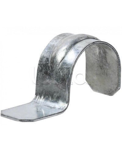 ELASTA Скоба метал. однолап. для монт. пистол. d=25-26мм IEK (ET-MP40D-SO-025-01-100) в Сочи Держатели, клипсы, скобы Pintop.ru