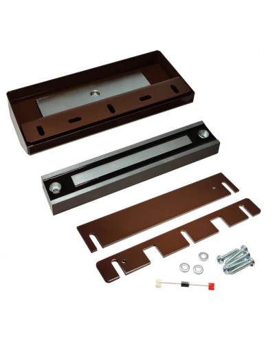 Электромагнитный замок влагозащищённый ALeko ALM-350FT (коричневый) в Сочи Электромагнитные замки Pintop.ru