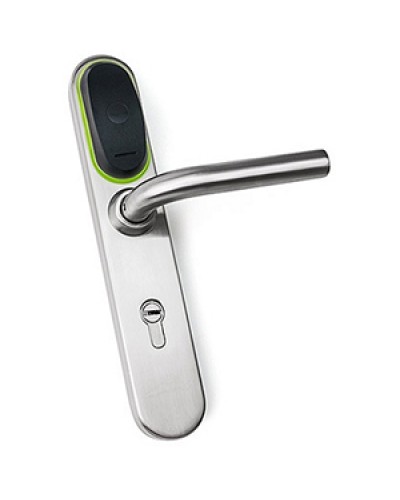 Замок электромеханический для двери IronLogic Eurolock EHT net (серебро) dd = 72 мм в Сочи Электромеханические замки Pintop.ru