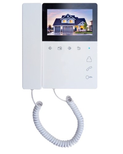 Монитор цветного видеодомофона Tantos Elly-S с трубкой VZ в Сочи Абонентские видеоустройства Pintop.ru