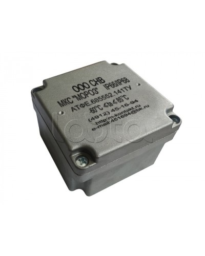 Коробка соединительная Магнито-контакт МКС 1В «МОРОЗ» IP66/IP68 с DIN-рейкой в Сочи Комутационные взрывозащищенные коробки Pintop.ru