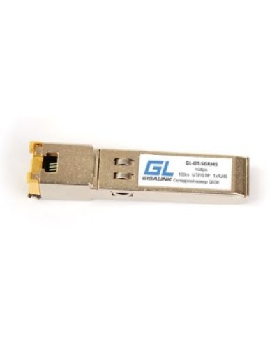 Модуль SFP+ Gigalink GL-OT-STRJ45 в Сочи Модули SFP/XFP/GBIC Pintop.ru