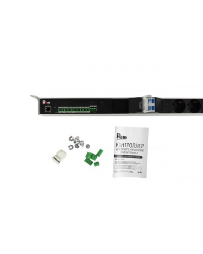 Блок силовых розеток с контроллером REM R-MC1-32-6x2S-A-1420-K в Сочи Блоки розеток Pintop.ru