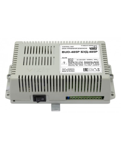 Блок управления домофона Vizit БУД-485Р в Сочи Блоки управления многоабонентные Pintop.ru