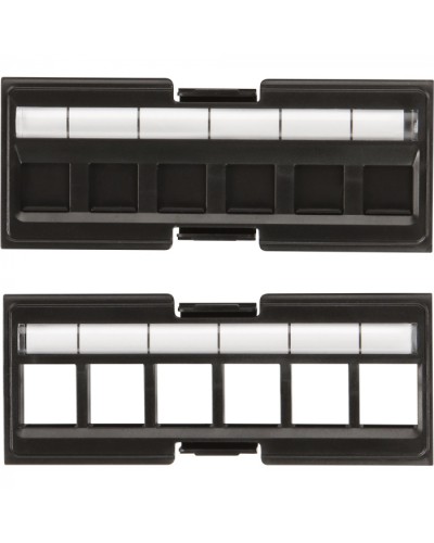 Вставка под кейстоны в модульную панель, неэкранированная, 6 портов, со шторками LANMASTER LAN-FRM-IN-6SK-UXX в Сочи Коммутационные изделия Pintop.ru