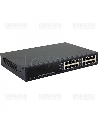 PoE-инжектор Gigabit Ethernet на 8 портов OSNOVO Midspan-8/150RG в Сочи Блоки питания для кожухов и камер Pintop.ru