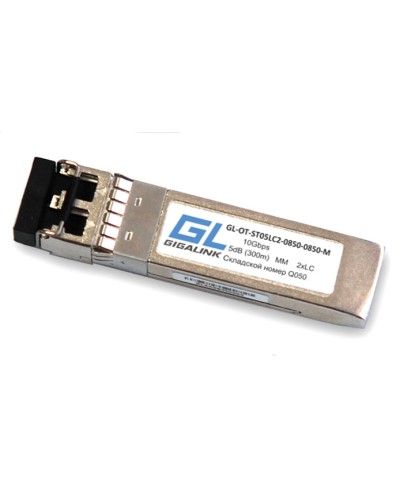 SFP+ модуль Gigalink GL-OT-ST05LC2-0850-0850-M в Сочи Модули SFP/XFP/GBIC Pintop.ru