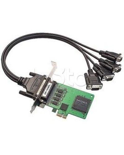 Плата 4-портовая RS-232 для шины PCI Express Moxa CP-104EL-A-DB9M в Сочи Сетевые карты Pintop.ru
