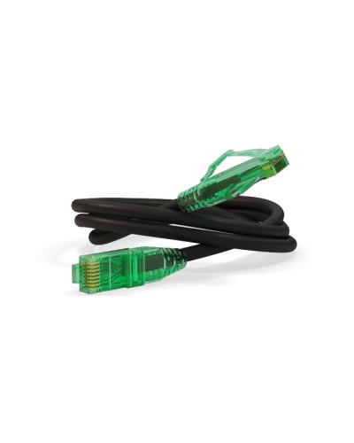 Патч-корд Hyperline PC-LPM-UTP-RJ45-RJ45-C6a-1M-LSZH-BK в Сочи Патчкорды (медные) Pintop.ru