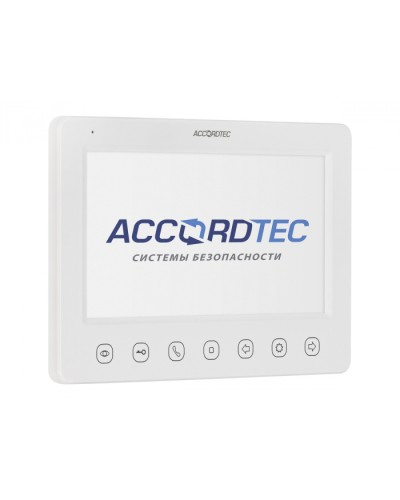 Видеодомофон 7 AccordTec AT-VD 751C/M WH в Сочи Абонентские видеоустройства Pintop.ru