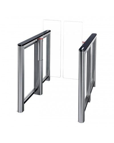 Турникет Скоростной проход PERCo-ST-11 с крышками из искусственного камня со створками 300 м увеличенной высоты (1300 мм) в Сочи Турникеты Pintop.ru